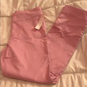 Lilac stretch pull on pants by krazy Larry